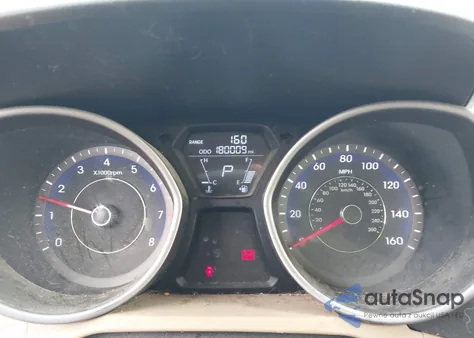 2013 Hyundai Elantra Gls from USA, damaged, VIN KMHDH4AE2DU531707